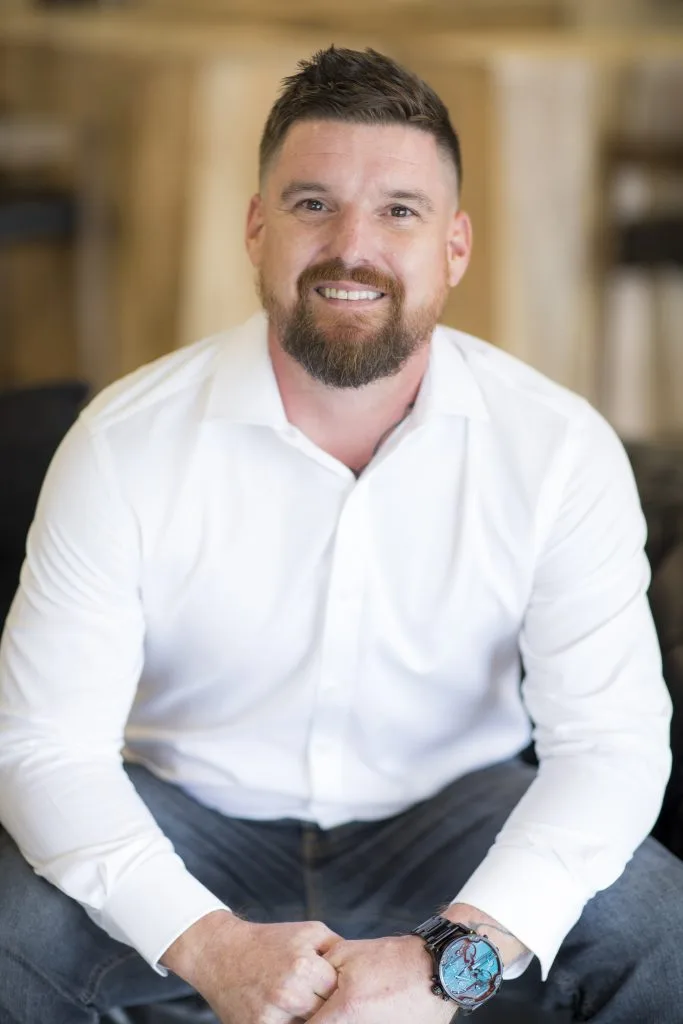 Bryan Rickman, project management and installation team at McKinlay Rose Interiors