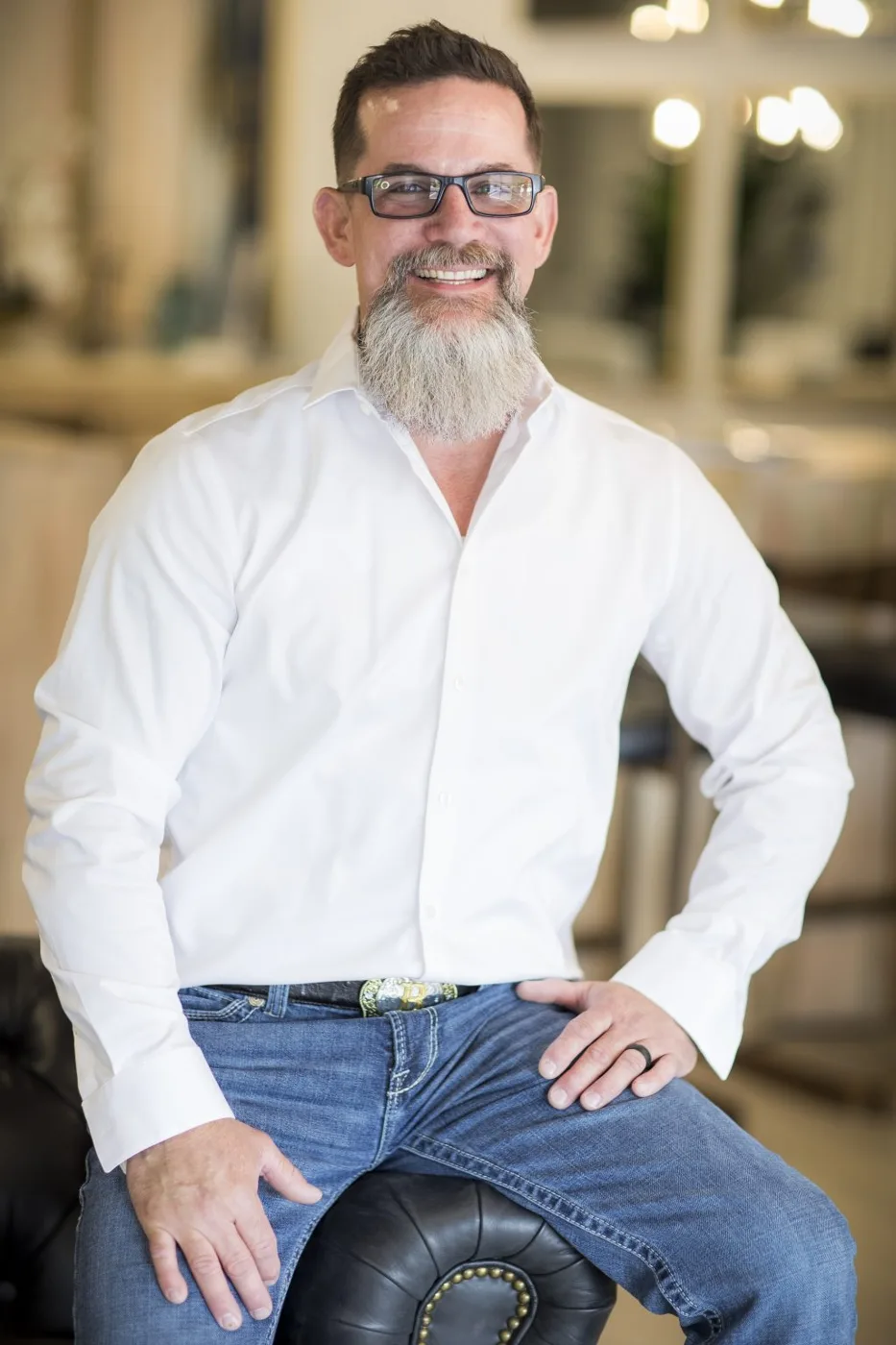 Todd Blunt, project management and installation team at McKinlay Rose Interiors