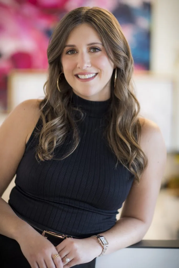 Megan Manno, design team at McKinlay Rose Interiors